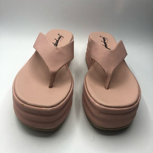 Free People Havana Thong Flatform Sandals Pink Size EU 41 / US 11 - Picture 4 of 11